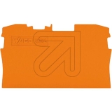 WAGO<br>Abschlussplatte orange 2004-1292<br>Artikel-Nr: 162455