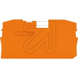WAGO<br>Abschlussplatte orange 2010-1292<br>Artikel-Nr: 162480