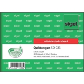 SIGEL<br>Quittung mit MwSt-Nachweis, A6, 3x40 Blatt SD023<br>Artikel-Nr: 4004360921384