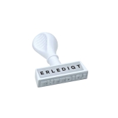 WEDO<br>Stempel Text Erledigt , 45x6mm 193 16<br>Artikel-Nr: 4003801005867