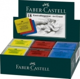 Faber Castell<br>Knetgummi Radierer Farbig Art Eraser<br>-Preis für 18 Stück<br>Artikel-Nr: 9556089009232