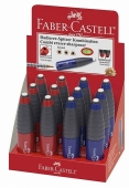 Faber Castell<br>Can sharpener simple combined with eraser<br>-Price for 12 pcs.<br>Article-No: 6933256611703