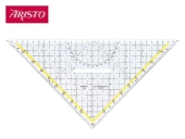 Aristo<br>Tz-Dreieck Aristo 1648-2 360° mit Griff Hypotenuse, Tuschenoppen AR1648-2<br>Artikel-Nr: 9003182164820