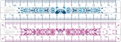 Maped<br>Ruler 15cm Study Fancy 2 motifs pink and blue 245301<br>-Price for 2 pcs.<br>Article-No: 3154142453013