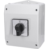 KELECTRIC<br>Changeover switch 4-pole, 40A, up to 16mm², in housing AC23 15kW /AC3 11.5kW, U690V, 356040<br>Article-No: 182805