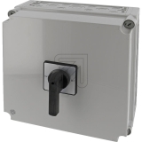 KELECTRIC<br>Changeover switch 4-pole, 250A, up to 185mm², in housing AC23 132kW /AC3 110kW, U690V, 356250<br>Article-No: 182830