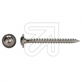 EGB<br>Stainless steel washer head screw T40 8.0x80<br>-Price for 50 pcs.<br>Article-No: 196930
