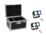 EUROLITE<br>Set 2x LED CBB-2 COB RGB Leiste + Case