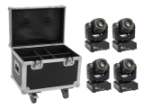 EUROLITE<br>Set 4x LED TMH-S60 Moving-Head-Spot + Case<br>Article-No: 20000955