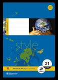 Staufen<br>Booklet A4 16 sheets Lin 21 lined Style<br>-Price for 10 pcs.<br>Article-No: 9002244550878
