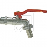 SCHLÖSSER Armaturen<br>SCHLÖSSER ball outlet valve 1/2 matt chrome-plated 6730<br>Article-No: 202105