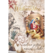 <br>Doppeltext-Weihnachtskarte Heilig 22-1524<br>Artikel-Nr: 9004546486466