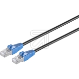 S-Conn<br>EASY-PULL patch cable, CAT6A, black, 0.5m 08-27015<br>Article-No: 235795