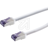 S-Conn<br>Flexline-Patchkabel CAT6A S/FTP, weiß, 0,15m hochflexibel, kurze Stecker, 500MHz, FL31-28316<br>Artikel-Nr: 235890