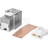 EFB Elektronik<br>RJ45 Shortbody Keystone STP CAT6A 500MHz mit Shutter E-20093<br>Artikel-Nr: 241505