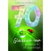 <br>Geburtstagskarte Zahl 70 54-2070<br>Artikel-Nr: 9004546522775