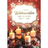 <br>Doppeltext-Weihnachtskarte 45-2220<br>Artikel-Nr: 9004546531784