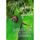 <br>Geburtstagskarte Zahl 70 52-7070<br>Artikel-Nr: 9004546545125