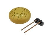 DIMAVERY<br>TD-8 Steel Tongue Drum, gold<br>Article-No: 26058340