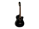 DIMAVERY<br>CN-600E Klassikgitarre, schwarz<br>Artikel-Nr: 26235007
