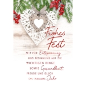 <br>Doppeltext-Weihnachtskarte 22-1193<br>-Preis für 6 Stück<br>Artikel-Nr: 9004546552628