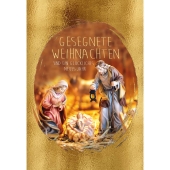 <br>Doppeltext-Weihnachtskarte heilig 22-1221<br>-Preis für 6 Stück<br>Artikel-Nr: 9004546552550