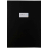 Herma<br>Exercise book cover, cardboard A4, black 19745<br>Article-No: 4008705197458