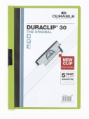 Durable<br>Clamping folder Duraclip 05 green for 30 sheets 220005<br>Article-No: 4005546210322