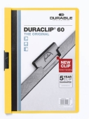 Durable<br>Clamping folder Duraclip 04 yellow for 60 sheets 220904<br>Article-No: 4005546210483