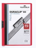 Durable<br>Clamping folder Duraclip 03 Red for 60 sheets 220903<br>Article-No: 4005546210476