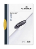 Durable<br>Clamp folder Swingclip A4 30 sheets yellow 226004<br>Article-No: 4005546205229