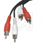 EGB<br>Cinch cable 2x plug/2x plug 10 m<br>Article-No: 295355