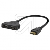 EGB<br>HDMI-Verteiler 1 x Stecker/2 x Kupplung<br>Artikel-Nr: 298140