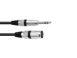 OMNITRONIC<br>Adaptercable XLR(M)/Jack stereo 5m bk<br>Article-No: 30225197