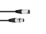 SOMMER CABLE<br>XLR cable 3pin 0.9m bk Neutrik<br>Article-No: 30227550