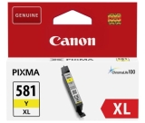 Canon<br>Inkjet cartridge Canon 581 CLI-581Y XL yellow<br>Article-No: 4549292087031