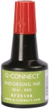 Q-Connect<br>Stempelfarbe 28ml rot Q-Connect KF25108<br>-Preis für 0.0280 Liter<br>Artikel-Nr: 5705831251083