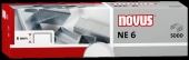Novus<br>Staple Ne6 5000 pack.for electronic staplers<br>Article-No: 4009729003725