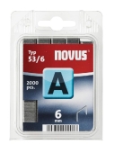 Novus<br>Staple 53-6 2000-pack for stapler J09<br>Article-No: 4009729002018