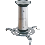 S-Conn<br>Deckenhalter Beamer, Abstand 150mm, 360° drehbar +/-30° neigbar, max. 10kg, VESA-standart, 89760<br>Artikel-Nr: 325895