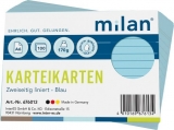 RNK<br>Karteikarte A6 RNK blau liniert 100St.<br>-Preis für 100 Stück<br>Artikel-Nr: 4002871150644