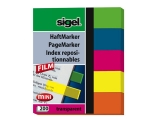Sigel<br>Haft-Marker 50x60 mm mini 5 Farben HN615 Sigel<br>Artikel-Nr: 4004360957987