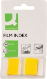 Q-Connect<br>Index marker 25x43mm yellow Q-Connect 50 adhesive strips<br>Article-No: 5705831036345