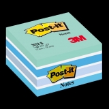 3M<br>Sticky note cube Post-it 76x76mm blue assorted<br>Article-No: 4001895872792
