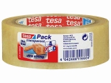 Tesa<br>Packband 66:38 Transparent 571<br>-Preis für 66 Meter<br>Artikel-Nr: 4042448116604