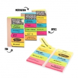 Trendhaus<br>Sticky Notes Everything for school<br>-Price for 18 pcs.<br>Article-No: 4032722958655