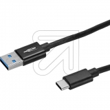 AnsmannUSB-Daten- und Ladekabel Typ C auf USB 1700-0059 Nachfolger: 1700-0080Artikel-Nr: 352090