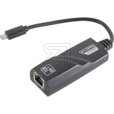 S-Conn<br>Ethernet Adapter USB 3.1 Typ C auf RJ45, 13-50018