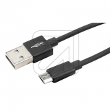 Ansmann<br>USB-Daten- und Ladekabel Micro-USB 1700-0076 1,2 m<br>Artikel-Nr: 352150