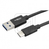 Ansmann<br>USB-Daten- und Ladekabel USB-A/C 1700-0081 2 m<br>Artikel-Nr: 352170